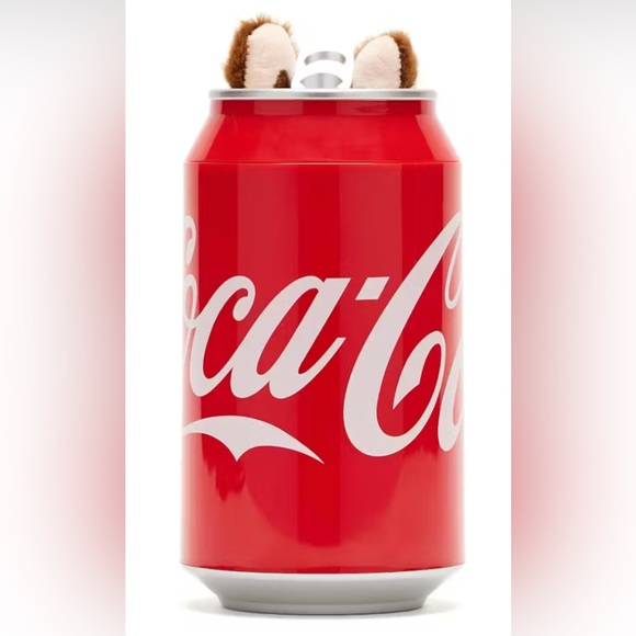 NEW AUTHENTIC POPMART MYSTERIOUS GUEST LABUBU Coca-Cola Red Vinyl Monster Can - Picture 3 of 3